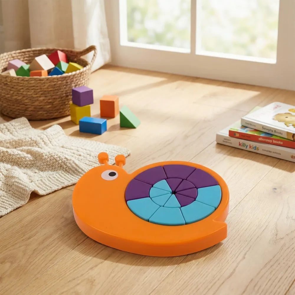 Snail puzzle stem toy - toys