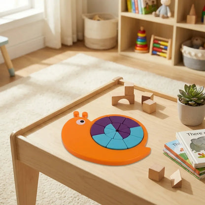 Snail puzzle stem toy - toys
