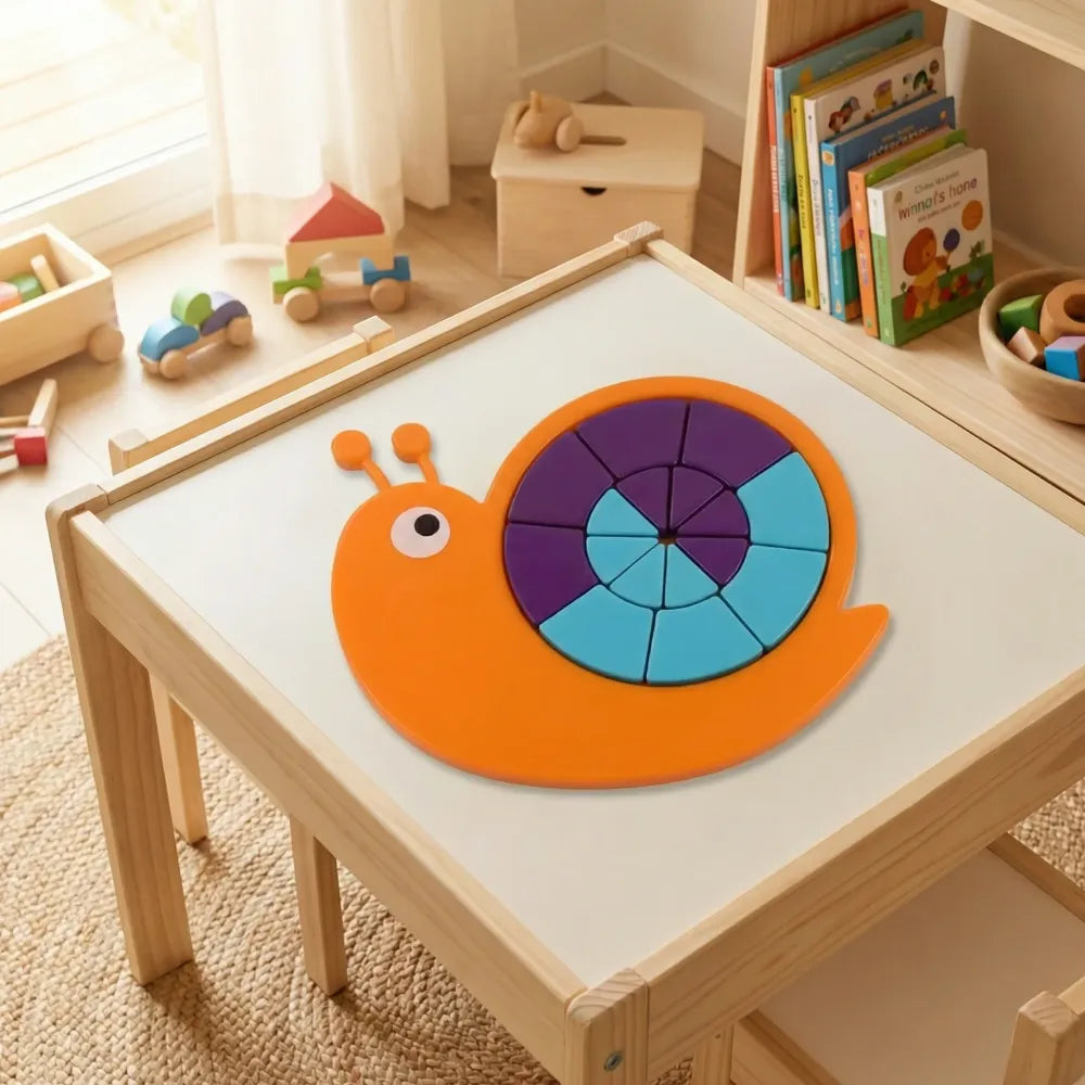 Snail puzzle stem toy - toys