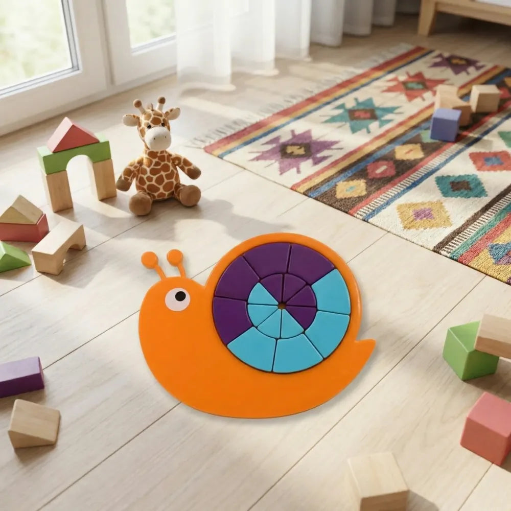 Snail puzzle stem toy - toys