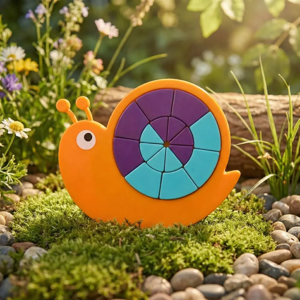 Snail puzzle stem toy - toys