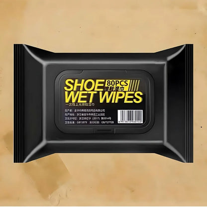 Sneaker & shoe cleaner wipes