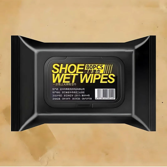 Sneaker & shoe cleaner wipes