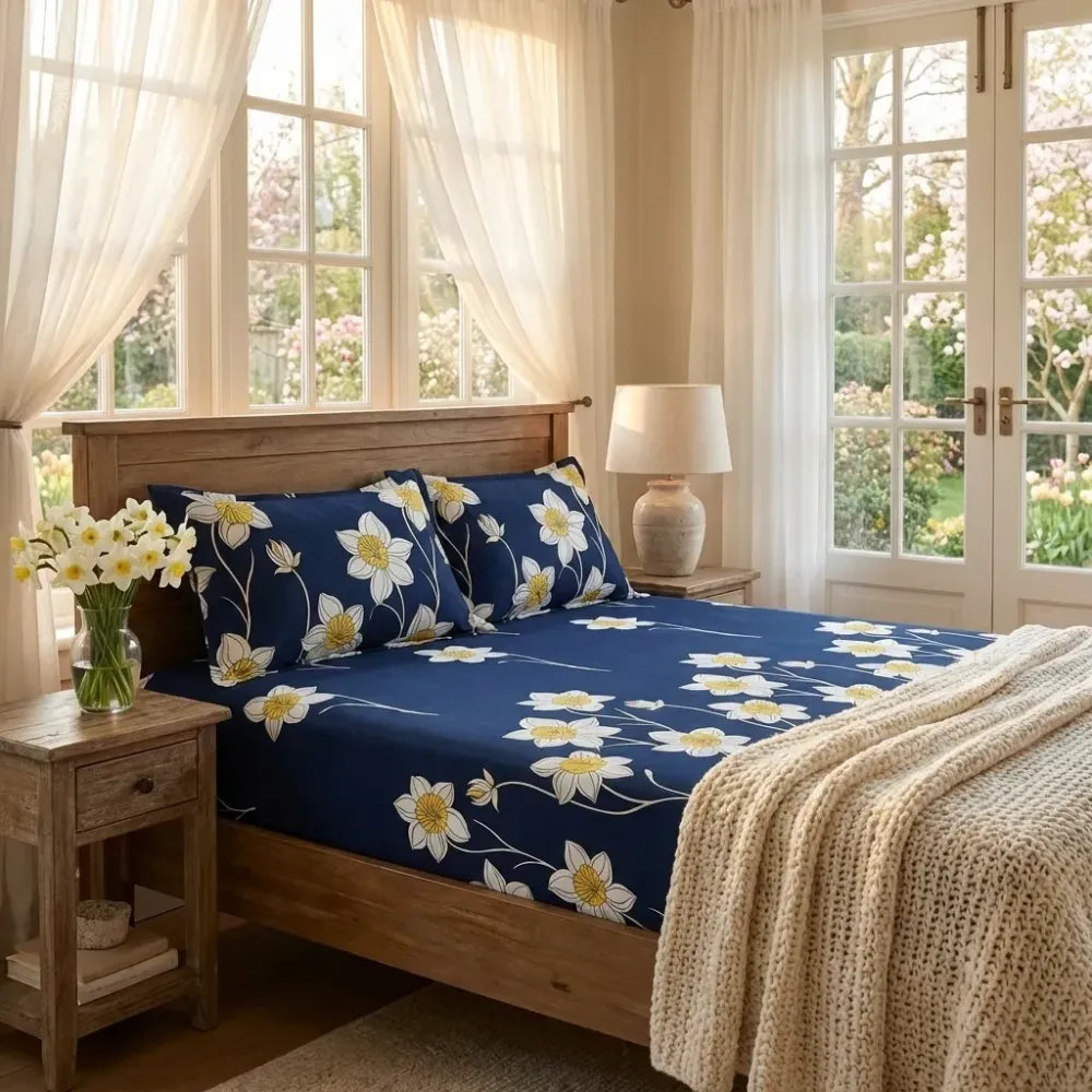 Snooze elastic fitted bedsheet – pack of 1