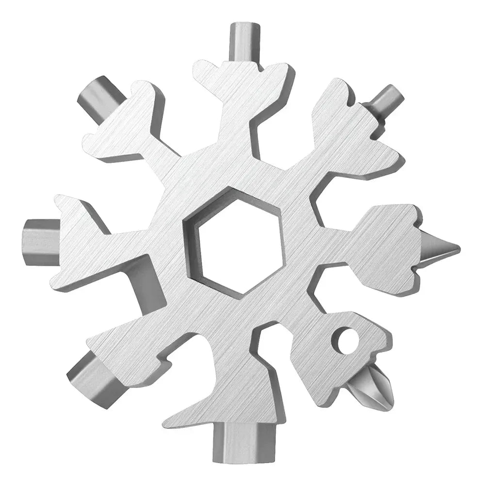 Snowflake multi-tool bottle opener - hardware