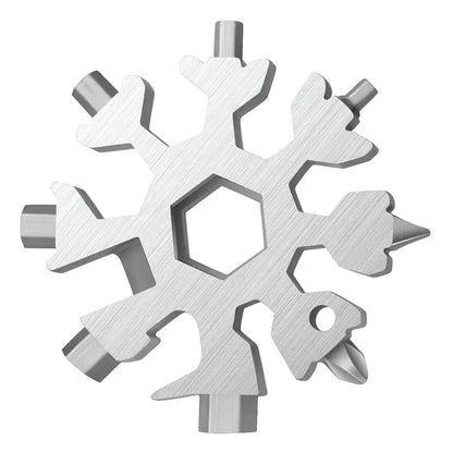 Snowflake multi-tool bottle opener - hardware