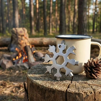 Snowflake multi-tool bottle opener - hardware