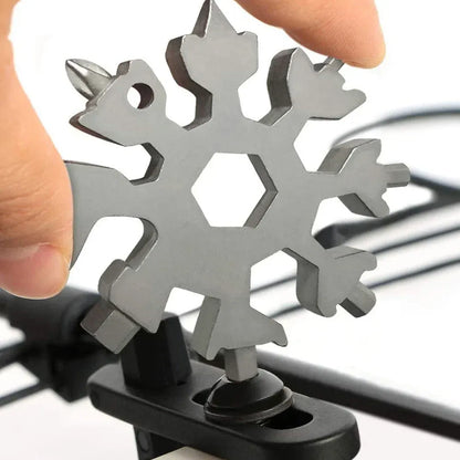 Snowflake multi-tool bottle opener - hardware
