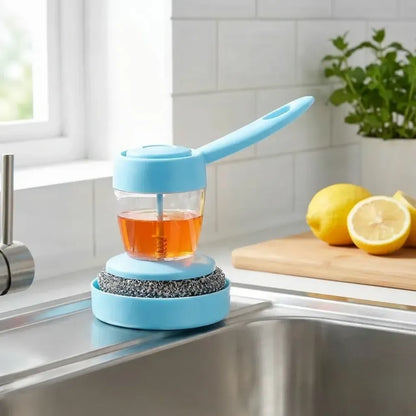 Soap dispenser scrub brush - home & kitchen