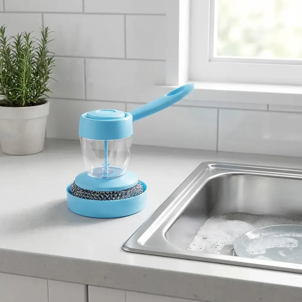 Soap dispenser scrub brush - home & kitchen