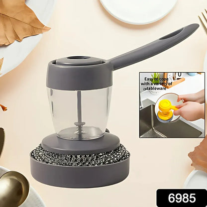 Soap dispenser scrub brush - home & kitchen