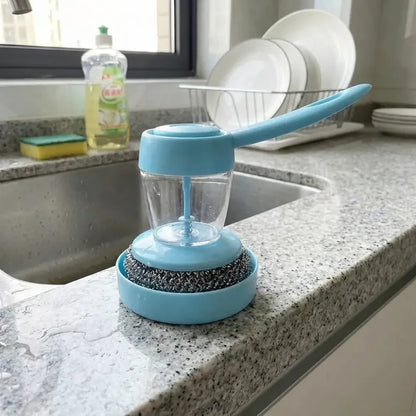 Soap dispenser scrub brush - home & kitchen