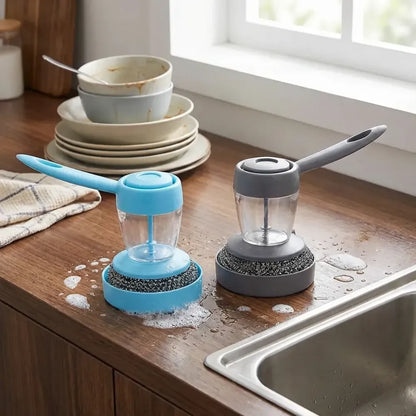 Soap dispenser scrub brush - home & kitchen