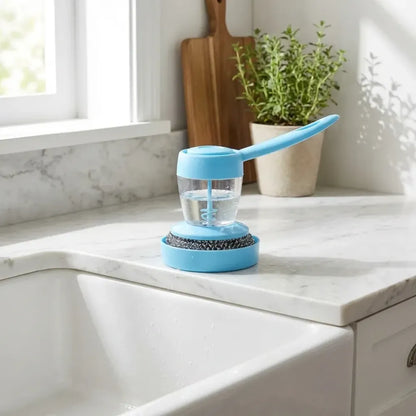 Soap dispenser scrub brush - home & kitchen