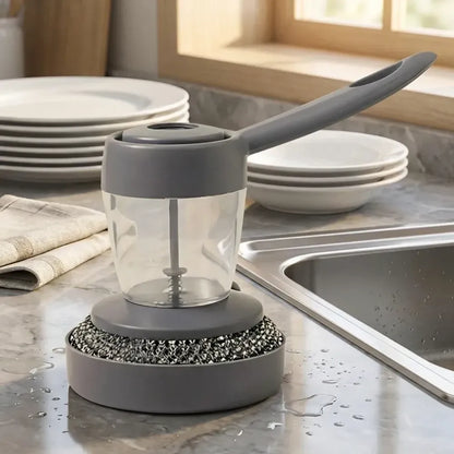 Soap dispenser scrub brush - home & kitchen