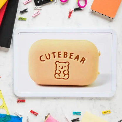 Soap-shaped fun erasers - office