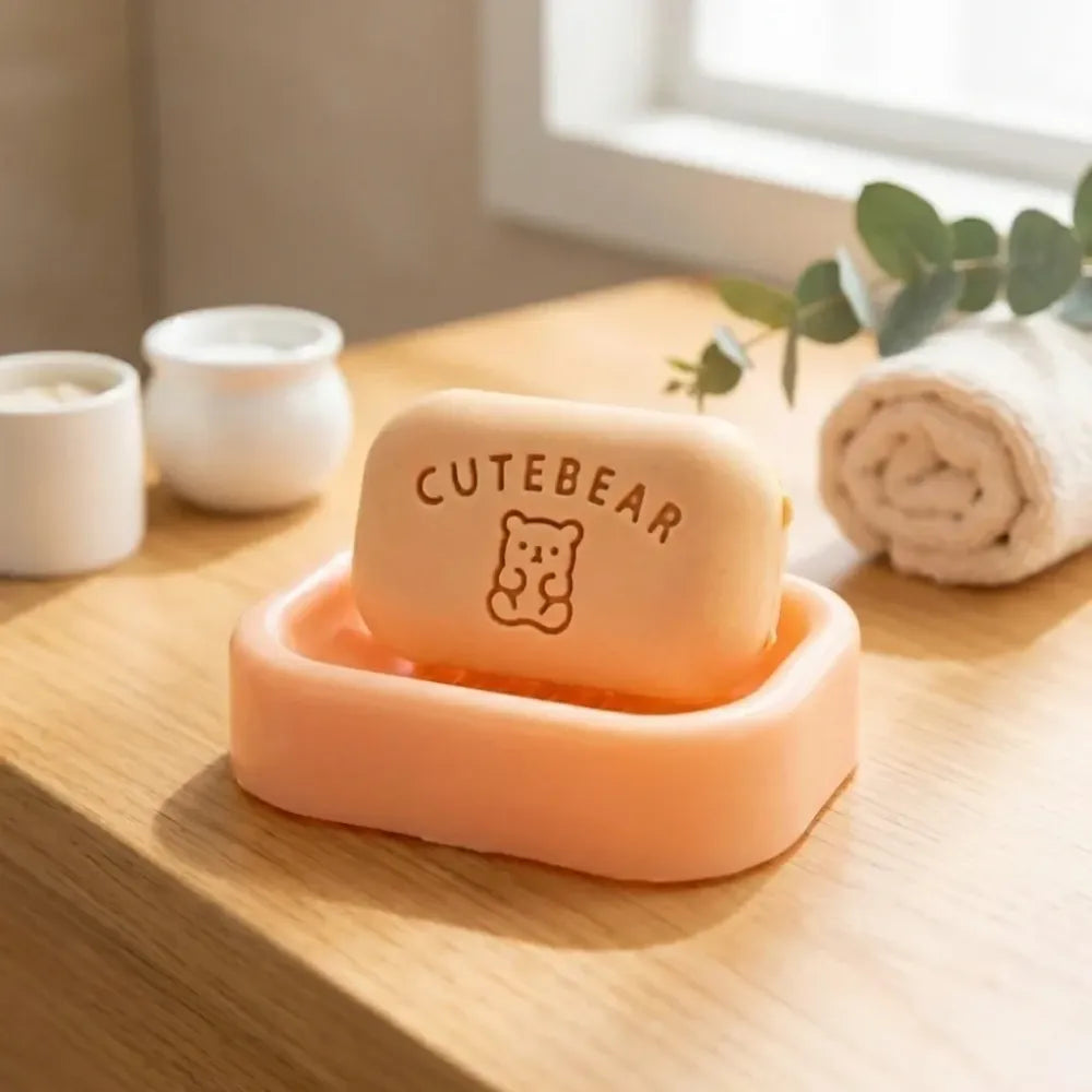 Soap-shaped fun erasers - office