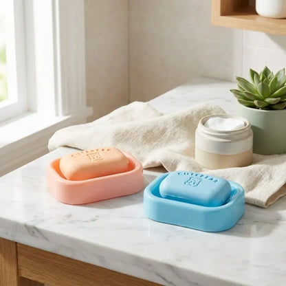 Soap-shaped fun erasers - office