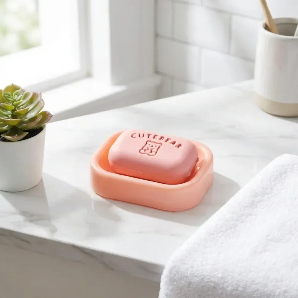 Soap-shaped fun erasers - office