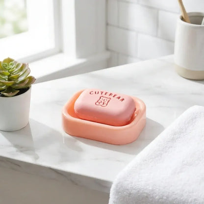 Soap-shaped fun erasers - office