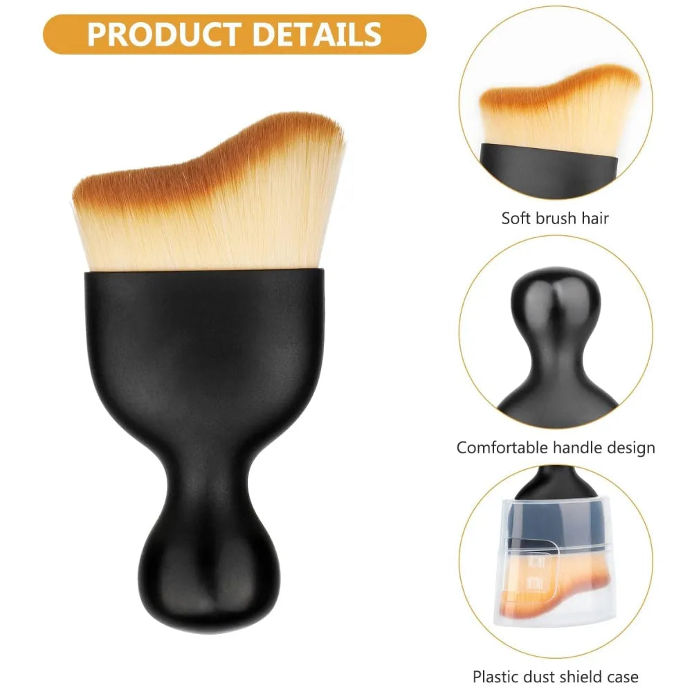 Soft-bristle car cleaning brush - health care