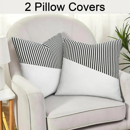 Soft cotton farmhouse pillow covers - home improvement