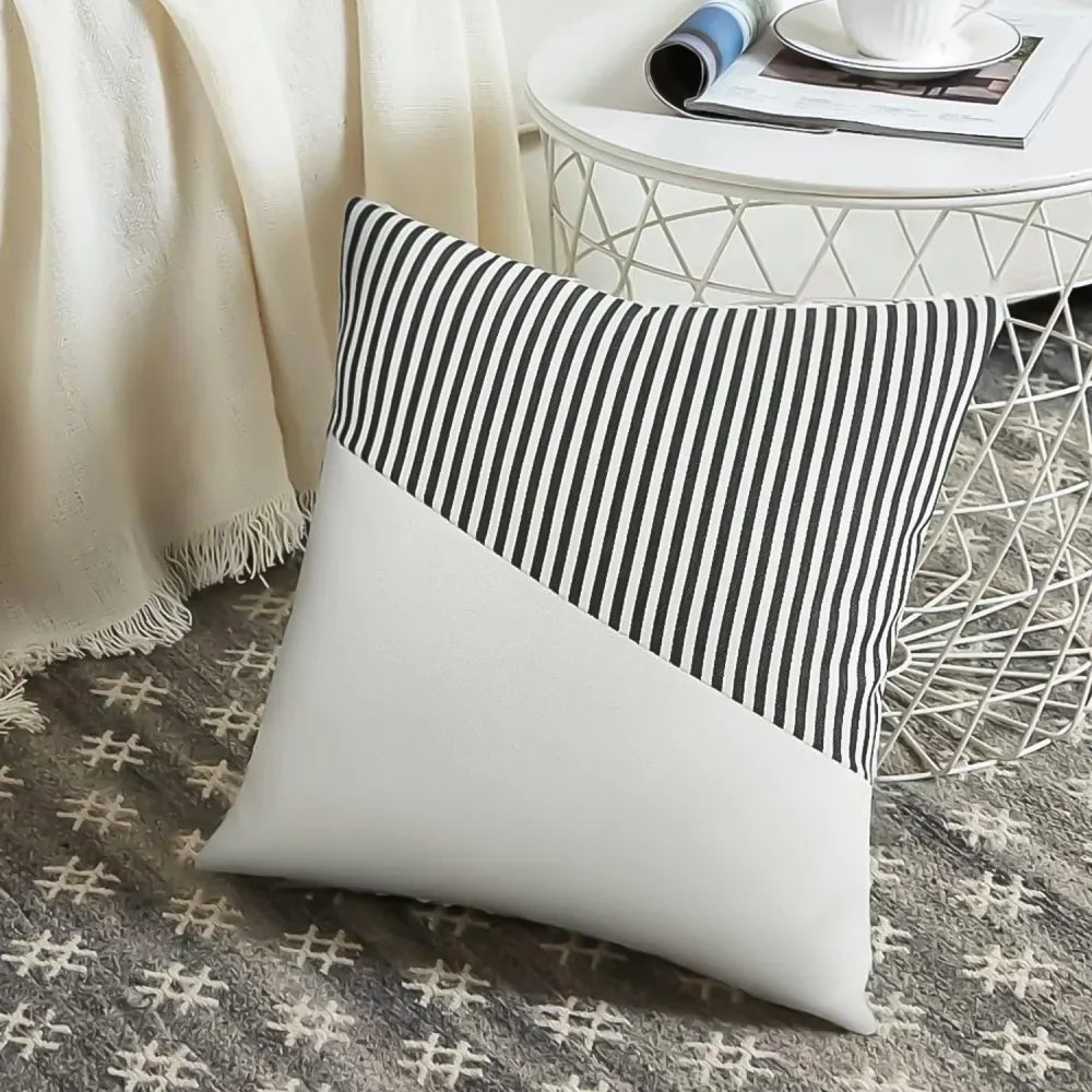 Soft cotton farmhouse pillow covers - home improvement