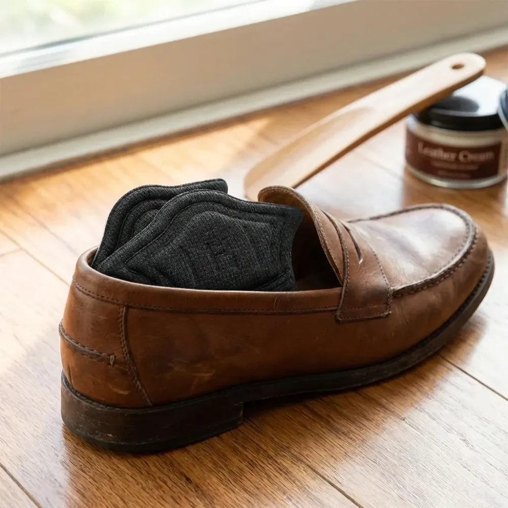 Soft heel cushion pads - travel
