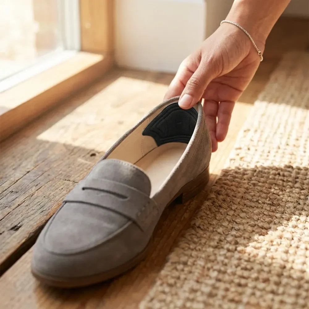 Soft heel cushion pads - travel