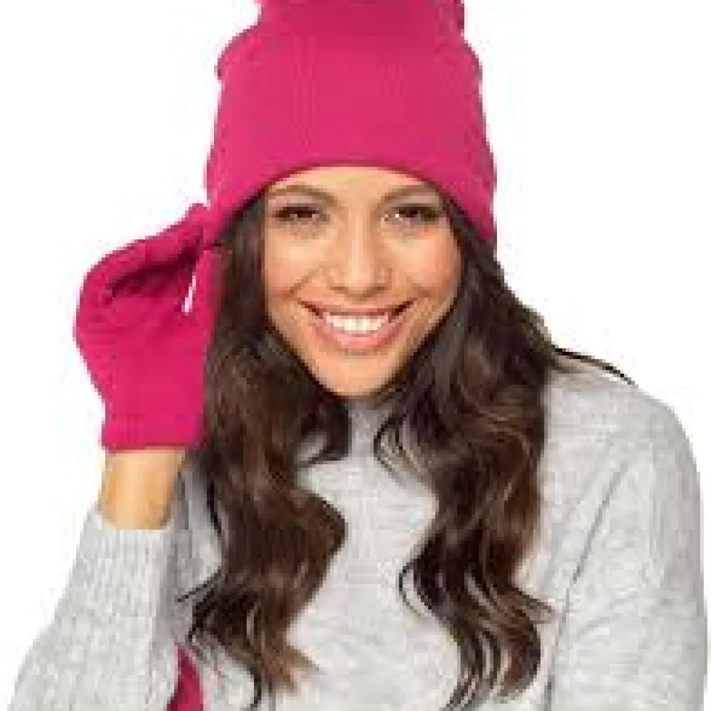 Soft knit winter beanie for girls - health & beauty