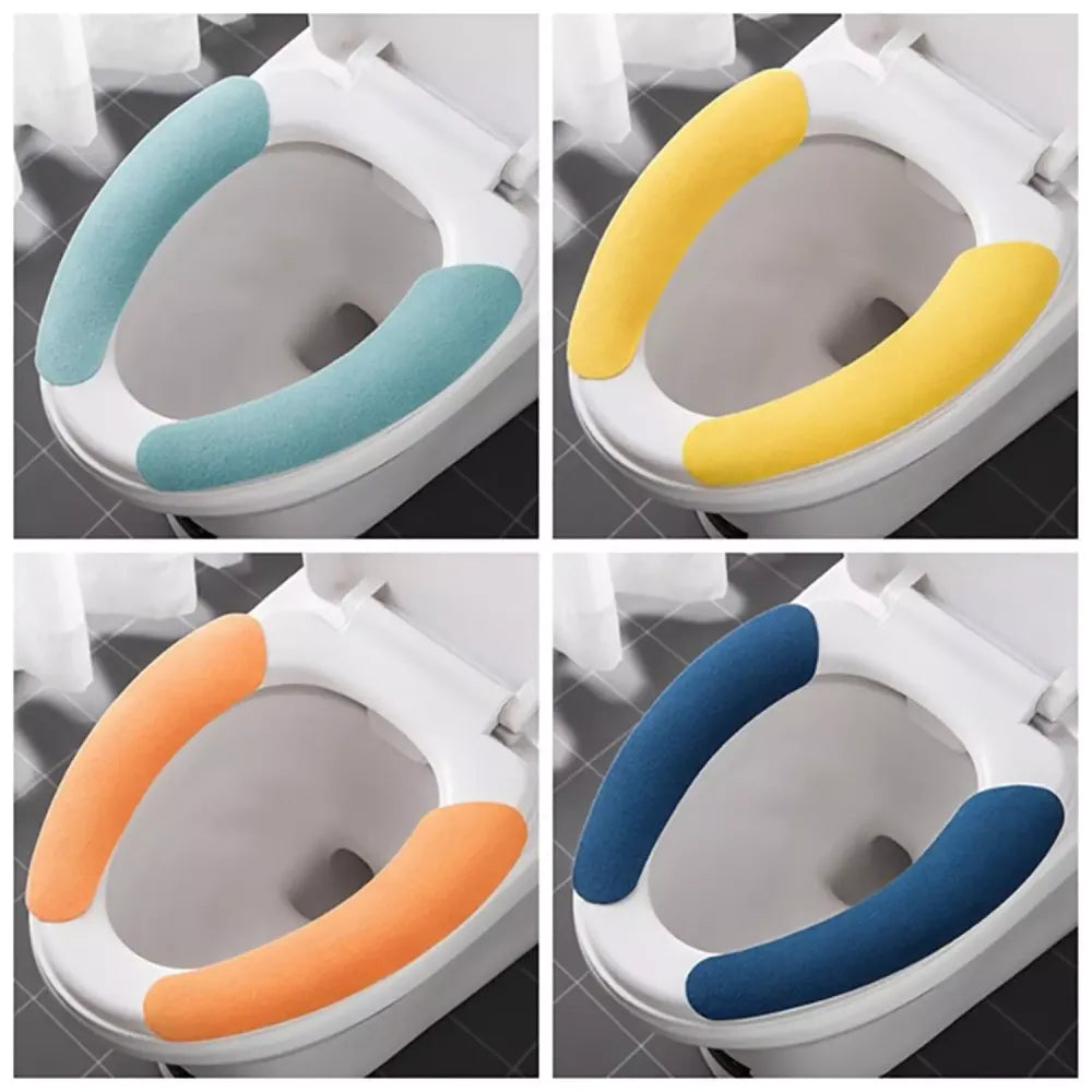 Soft toilet seat cover