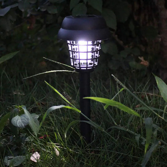 Solar bug zapper light - garden