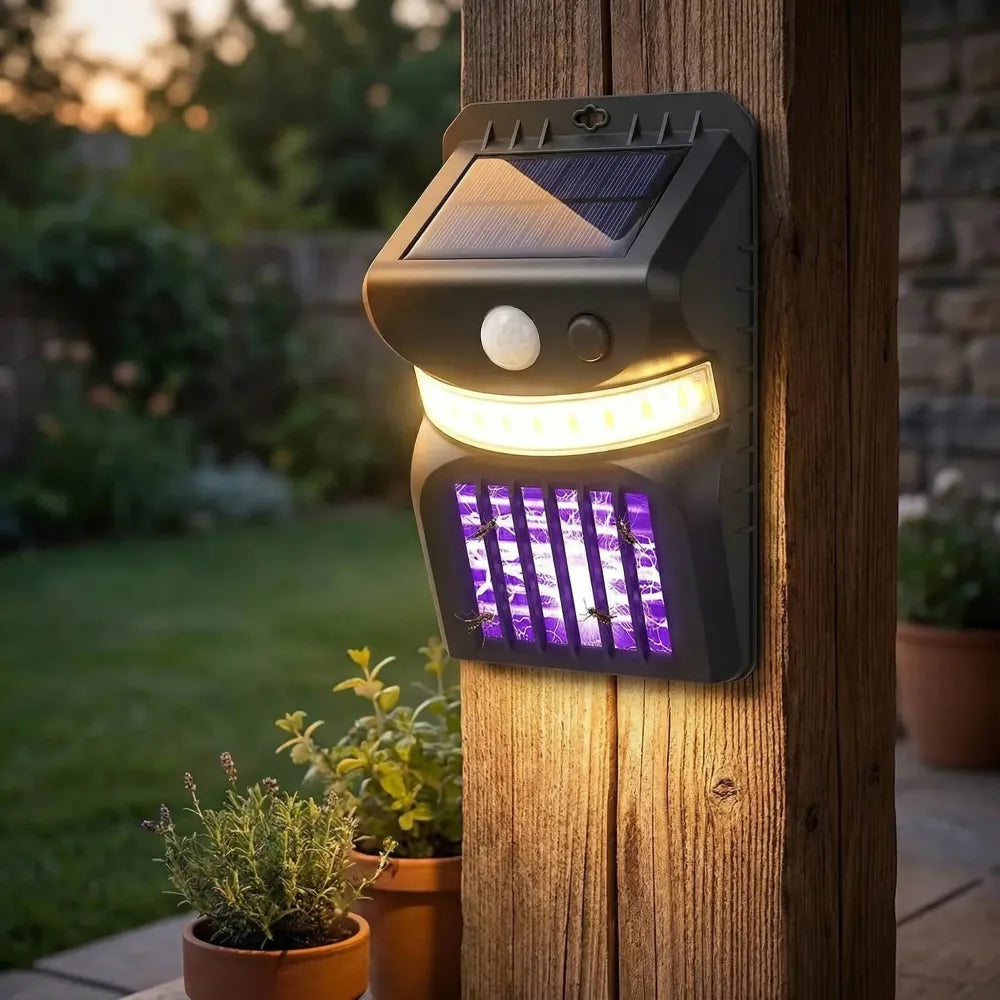 Solar bug zapper light - home improvement