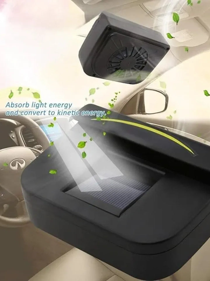 Solar Car Auto Air Vent Fan