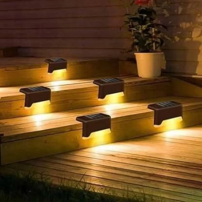 Solar deck lights outdoor