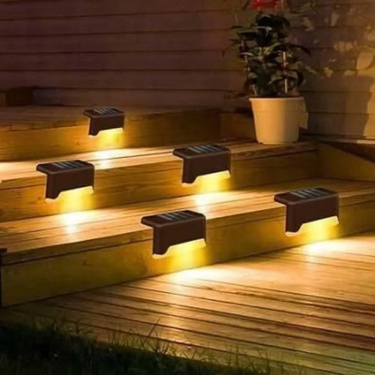 Solar deck lights outdoor