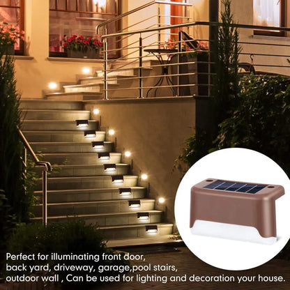 Solar deck lights outdoor