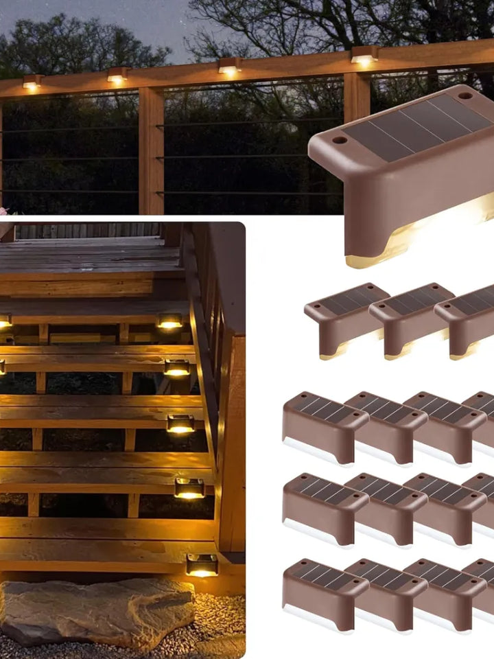 Solar Deck Lights (Pack of 4)