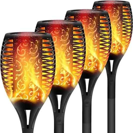 Solar flame torch – 96 led
