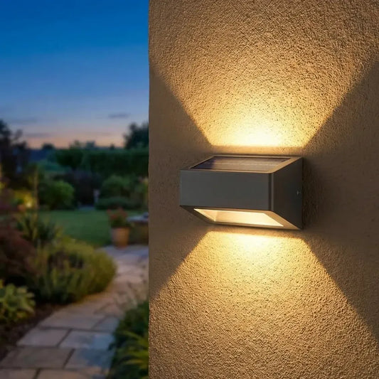 Solar light outdoor wall