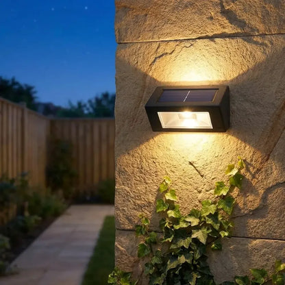 Solar light outdoor wall