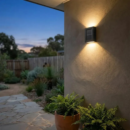 Solar light outdoor wall
