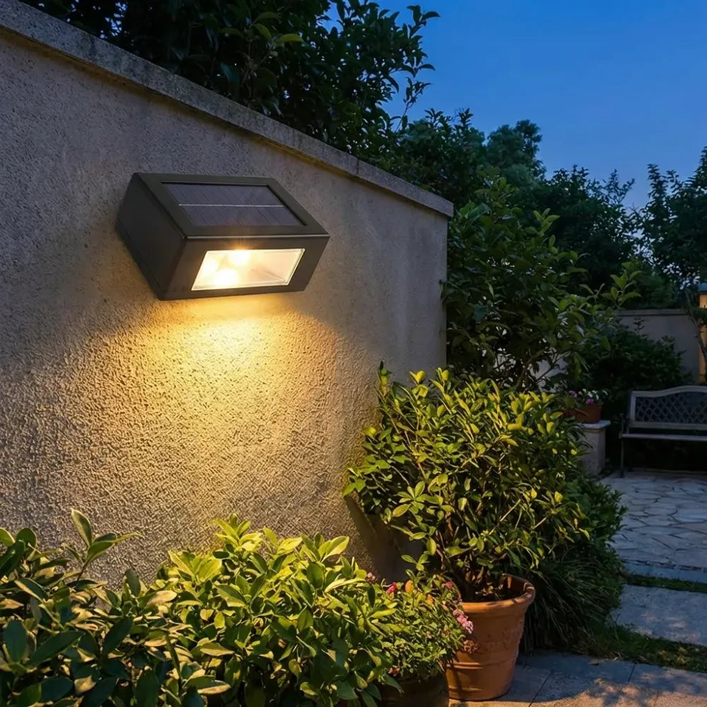 Solar light outdoor wall