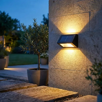 Solar light outdoor wall