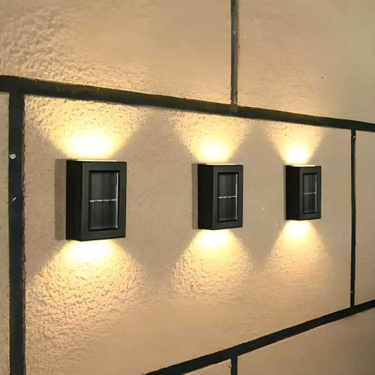Solar light outdoor wall