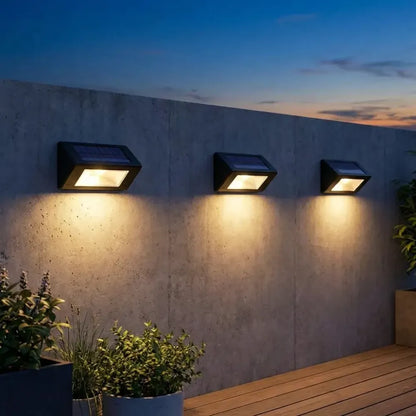 Solar light outdoor wall