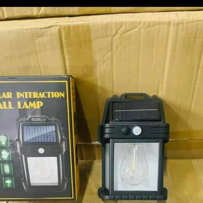 Solar light outdoor wall