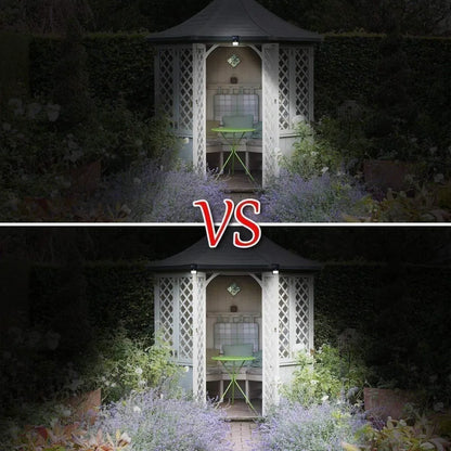 Solar motion security light