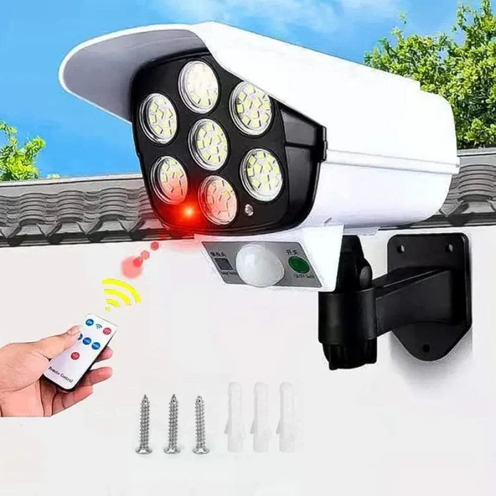 Solar motion sensor security light - home improvement