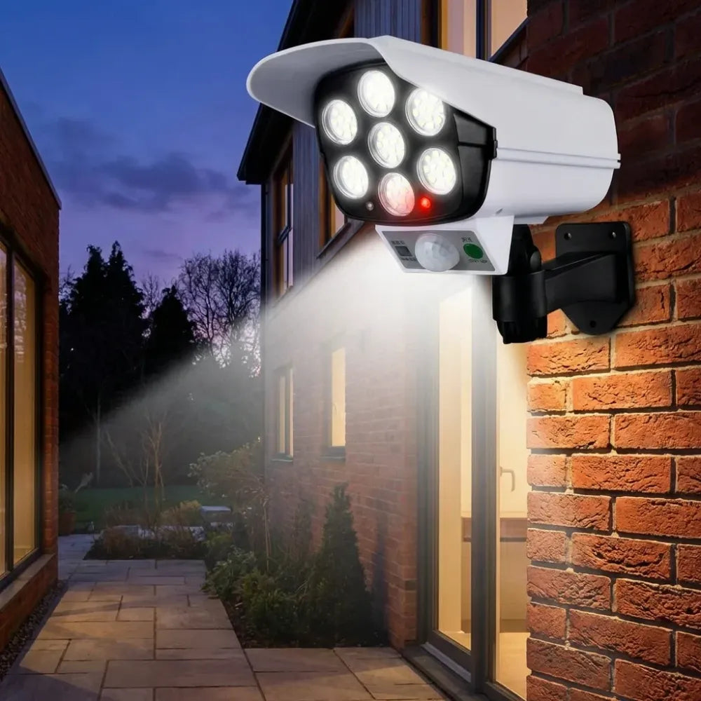 Solar motion sensor security light - home improvement